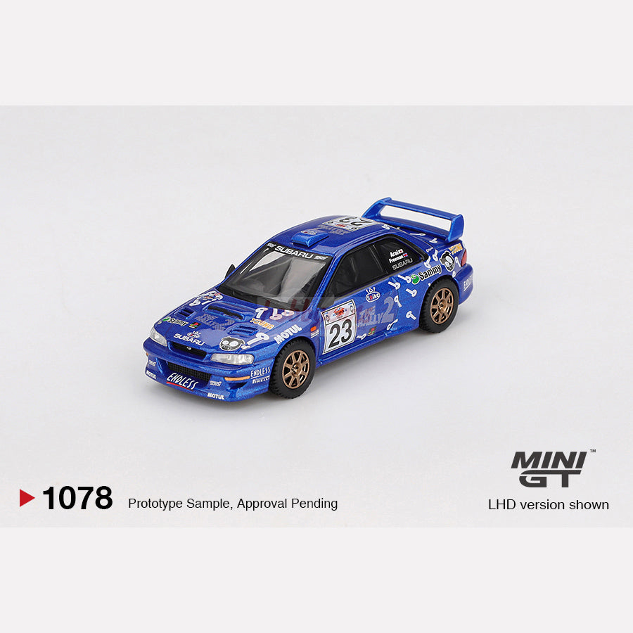 MiniGT #1078 Subaru Impreza WRC99 #23 2000 Acropolis Rally (Blister)