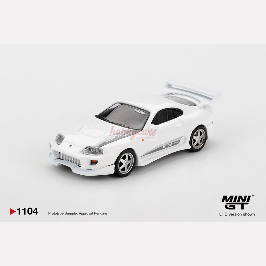 MiniGT #1104 Toyota Supra VeilSide Combat V-I White (RHD)