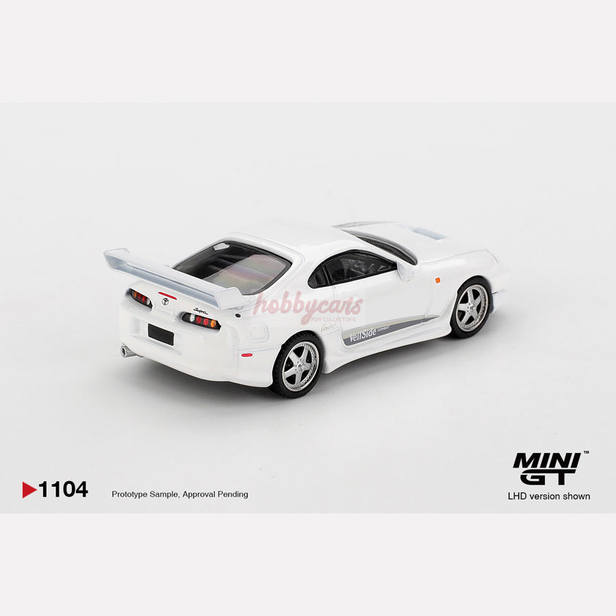 MiniGT #1104 Toyota Supra VeilSide Combat V-I White (RHD)
