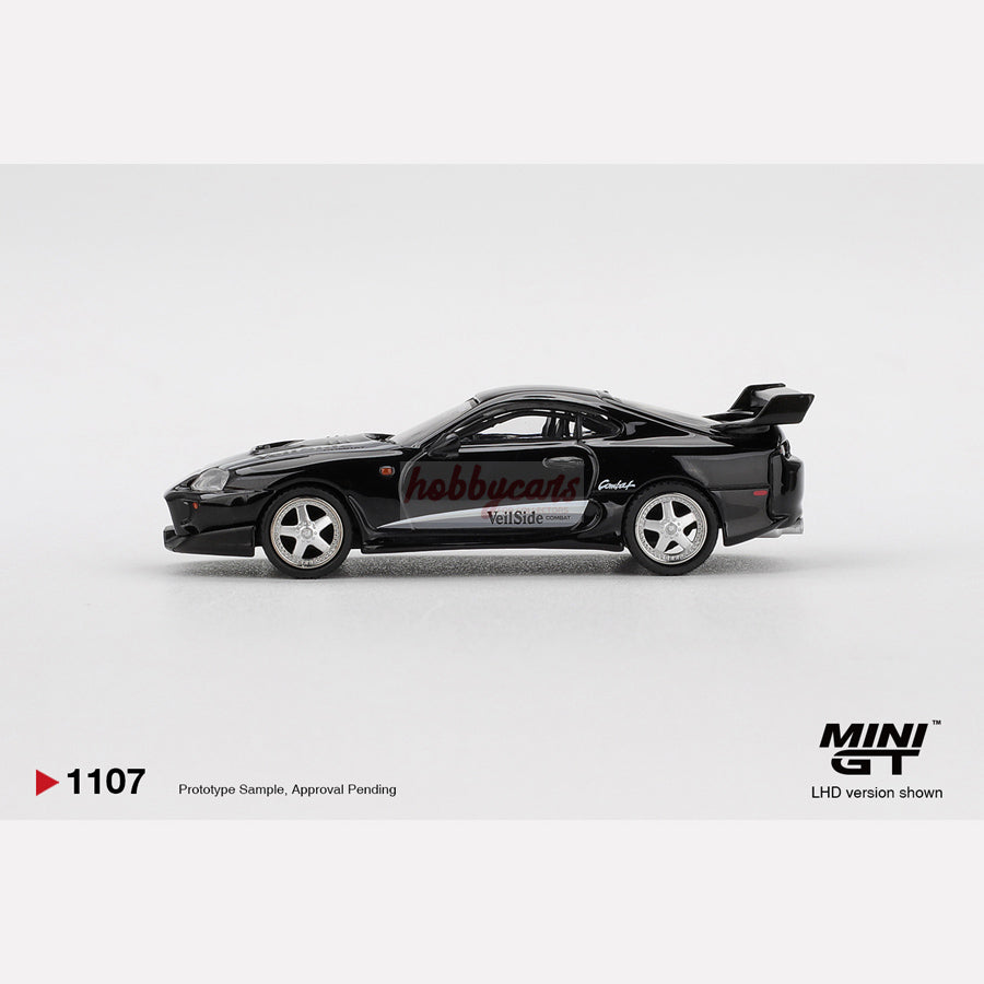 MiniGT #1107 Toyota Supra VeilSide Combat V-II Black (RHD)