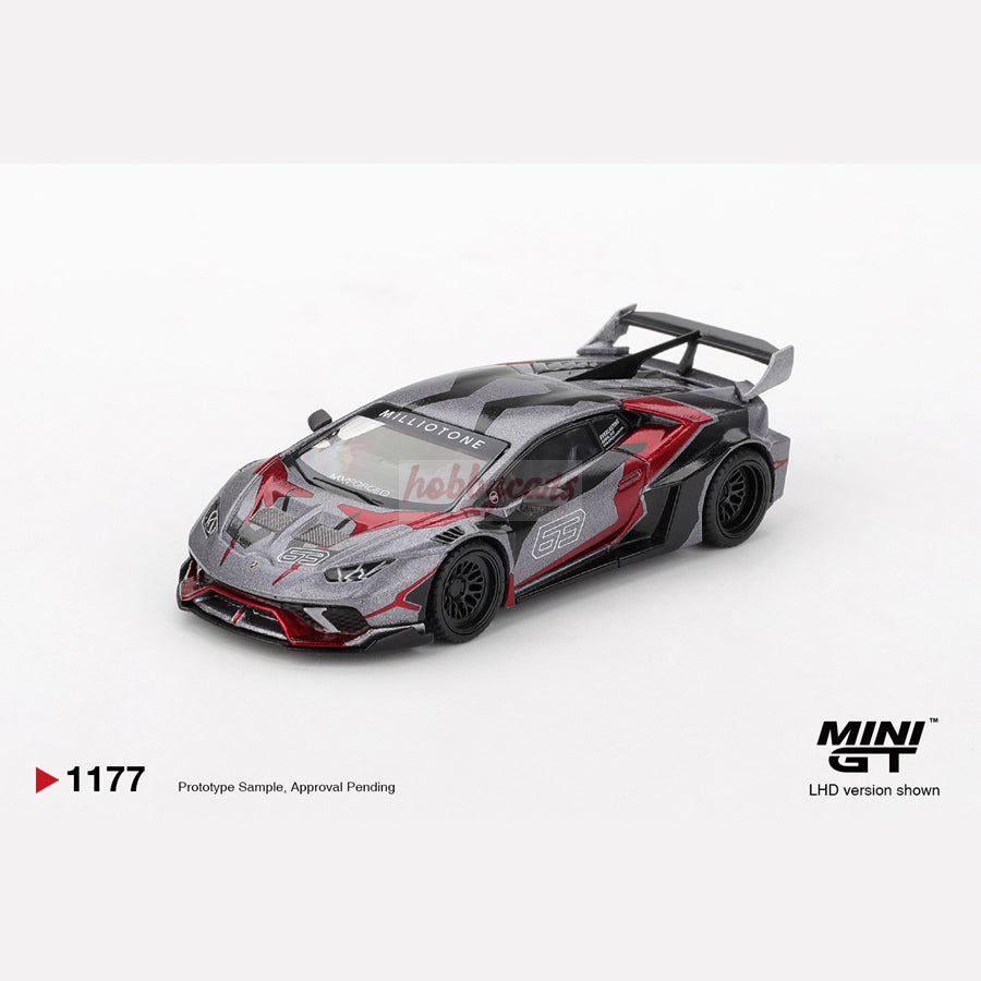 MiniGT #1177 LB WORKS Lamborghini Huracán GT RONIN (LHD)