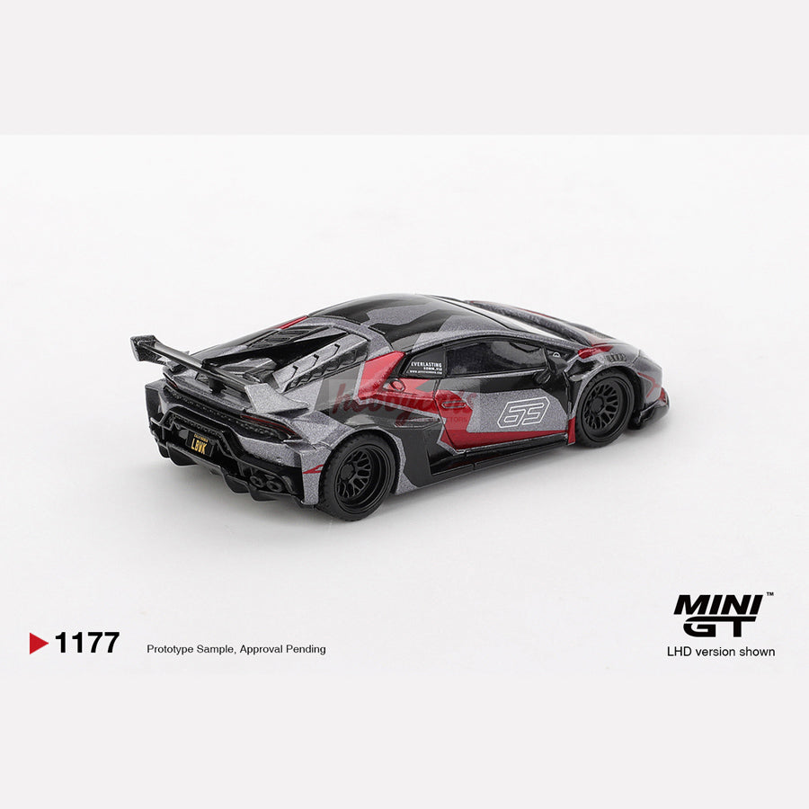 MiniGT #1177 LB WORKS Lamborghini Huracán GT RONIN (LHD)