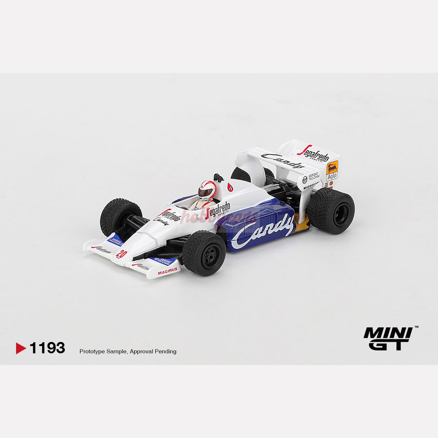 MiniGT #1193 Toleman TG184 #20 Johnny Cecotto 1984 Monaco Grand Prix (LHD)