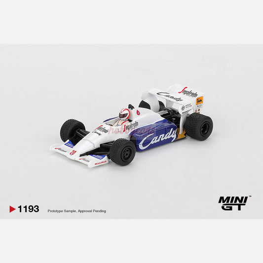 MiniGT #1193 Toleman TG184 #20 Johnny Cecotto 1984 Monaco Grand Prix (LHD)