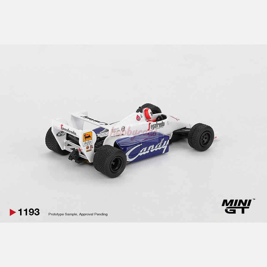 MiniGT #1193 Toleman TG184 #20 Johnny Cecotto 1984 Monaco Grand Prix (LHD)