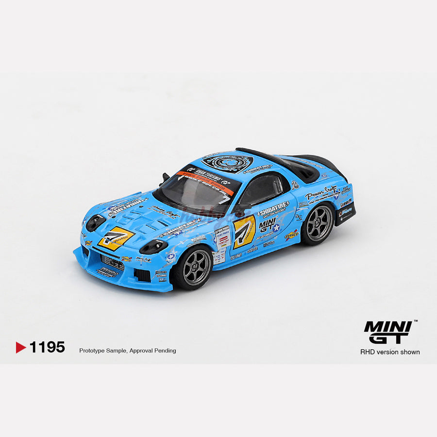 MiniGT #1195 Mazda RX-7 RE-Amemiya 2025 D1GP (RHD)