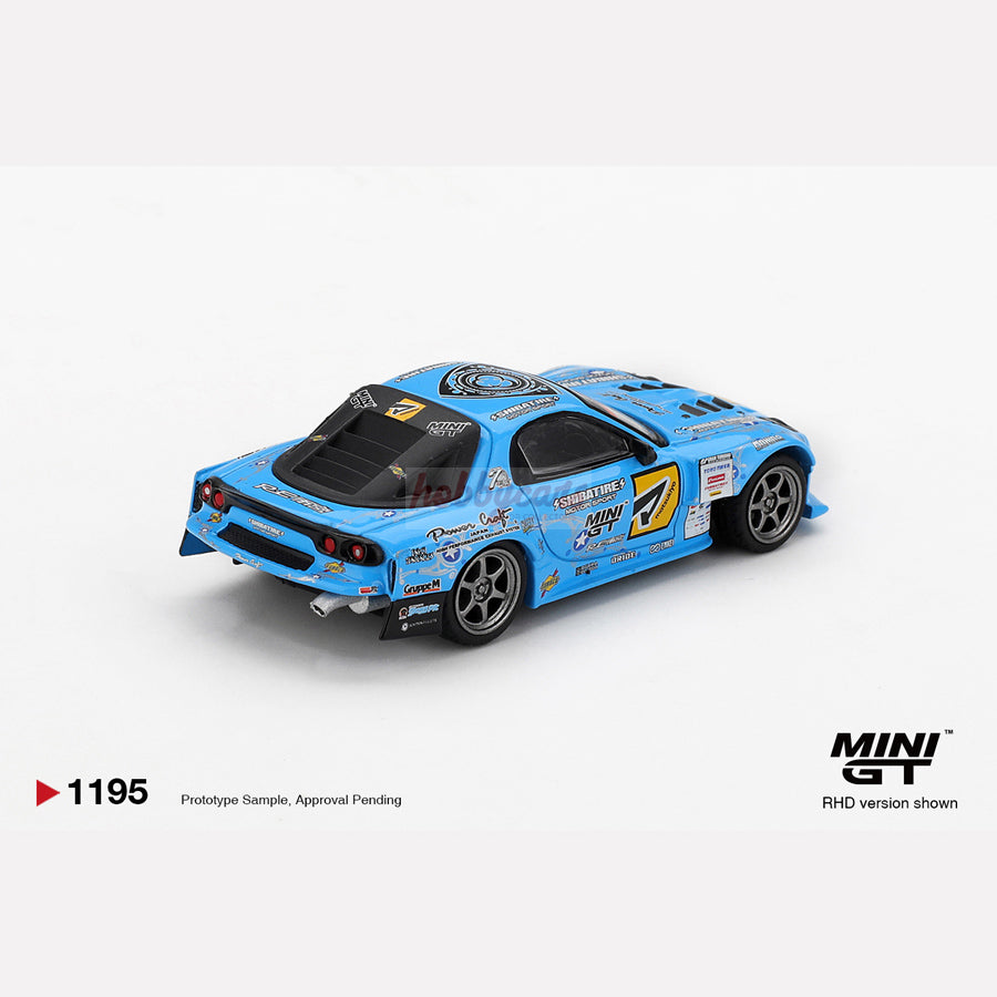 MiniGT #1195 Mazda RX-7 RE-Amemiya 2025 D1GP (RHD)