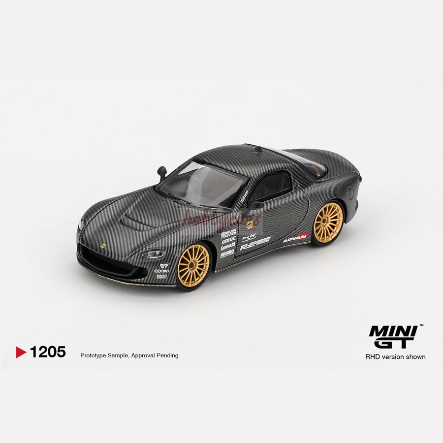 MiniGT #1205 Mazda RX-7 RE-Amemiya Matsukiyo KOKU 3 Rotor NA-7 TAS 2025 Best Tuned Car Award (RHD)