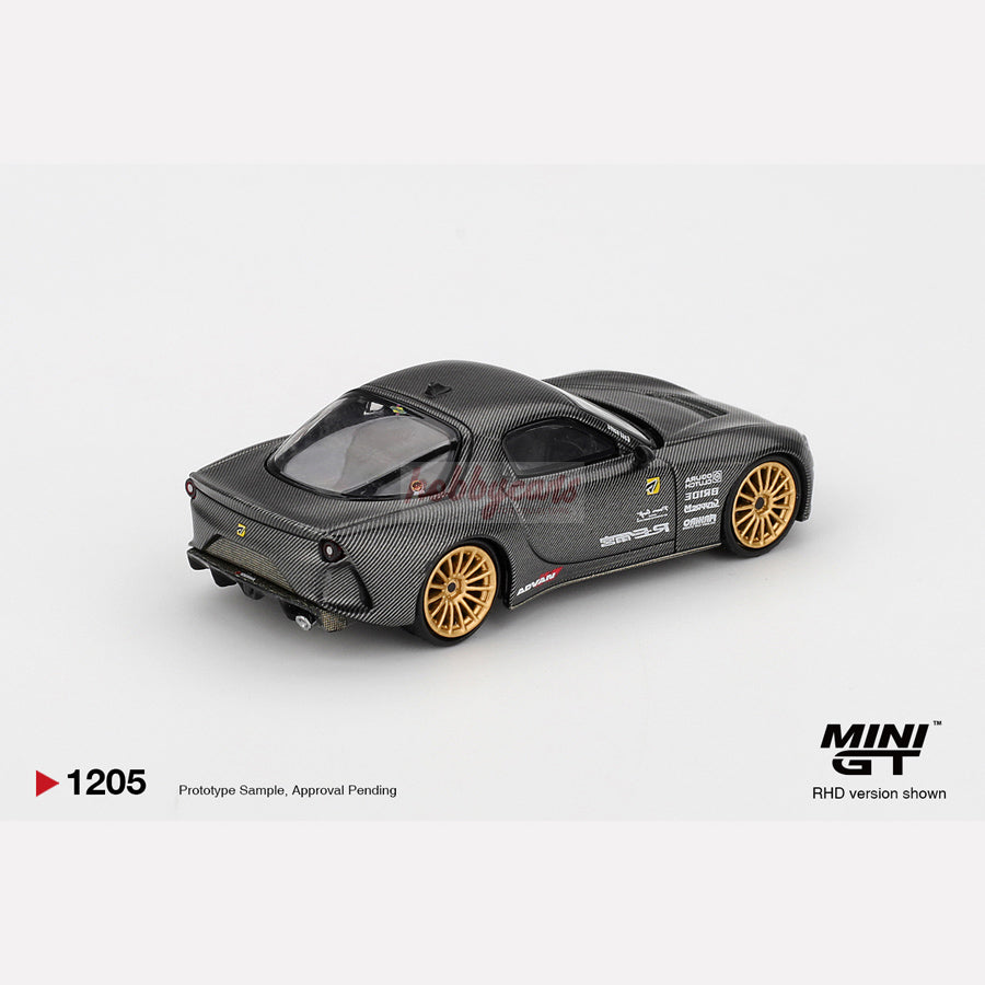 MiniGT #1205 Mazda RX-7 RE-Amemiya Matsukiyo KOKU 3 Rotor NA-7 TAS 2025 Best Tuned Car Award (RHD)