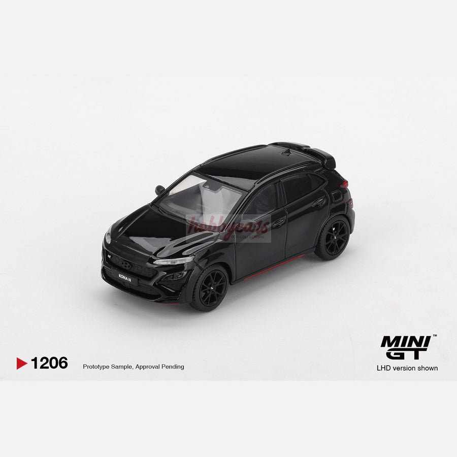 MiniGT #1206 Hyundai KONA N Phantom Black (LHD)