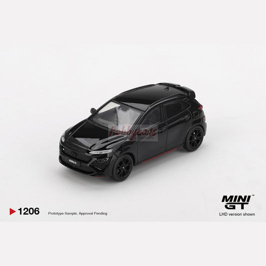 MiniGT #1206 Hyundai KONA N Phantom Black (LHD)