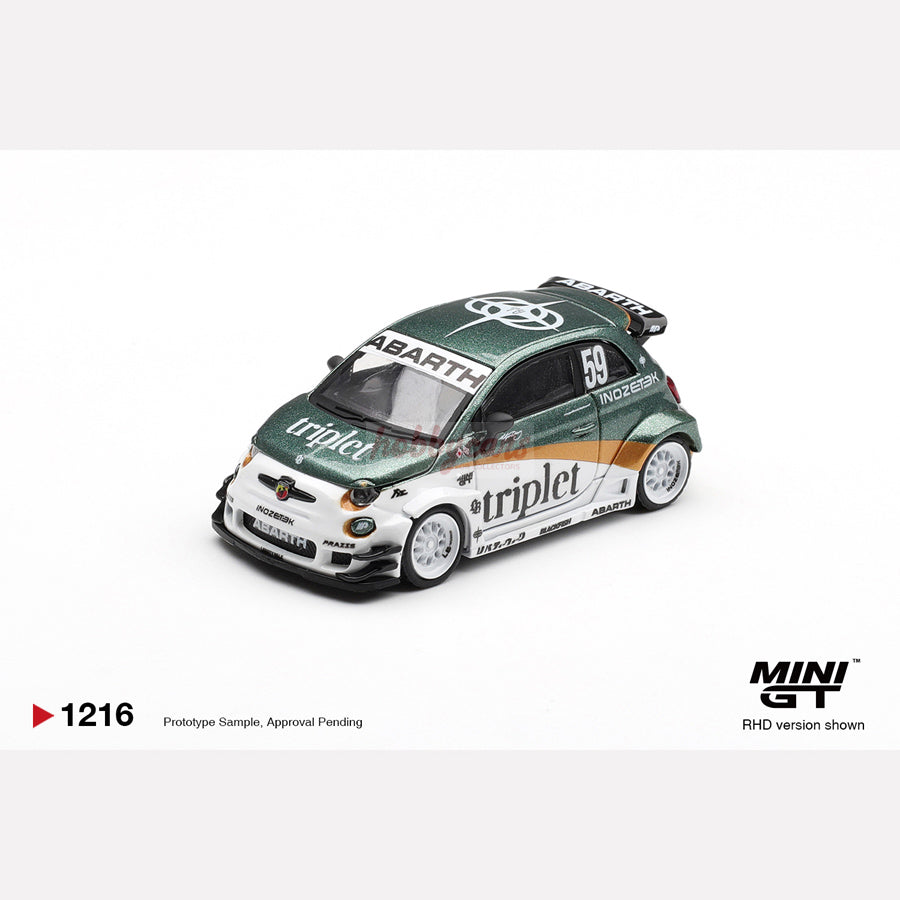 MiniGT #1216 Abarth 595 LB-WORKS TY Edition (RHD)
