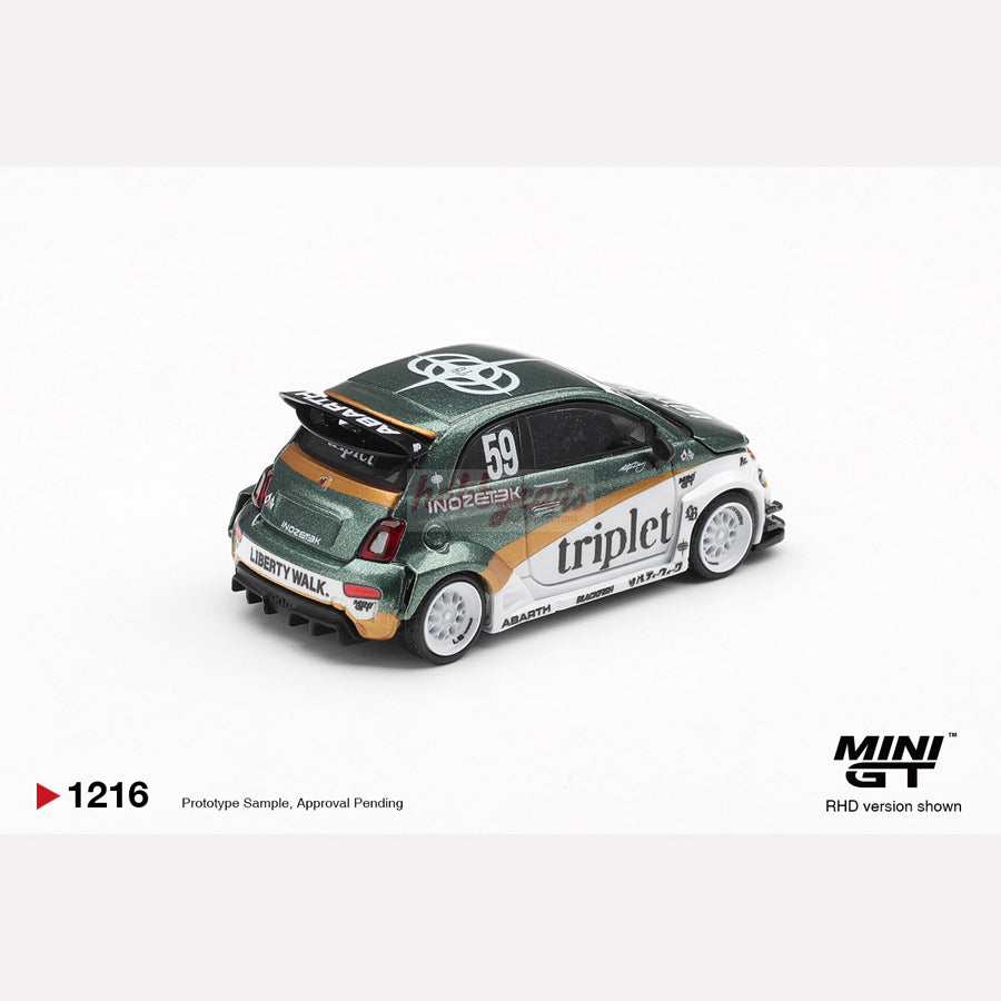 MiniGT #1216 Abarth 595 LB-WORKS TY Edition (RHD)