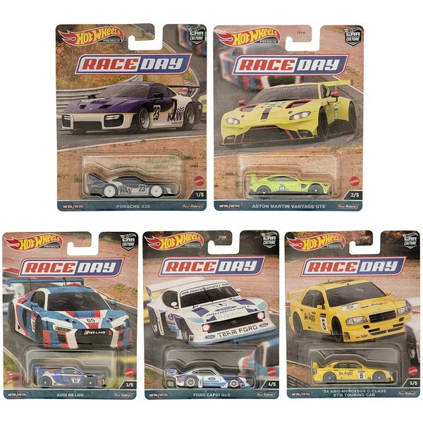 Hot Wheels [2023 Race Day] Set of 5 Cars