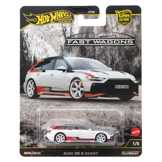 Hot Wheels [2025 Fast Wagons] Audi RS6 Avant (Damaged)