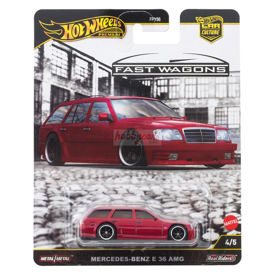 Hot Wheels [2025 Fast Wagons] Mercedes-Benz E36 AMG (Damaged)