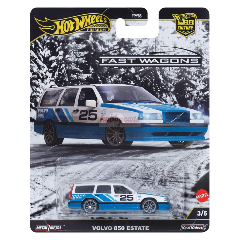 Hot Wheels [2025 Fast Wagons] Volvo 850 Estate (Damaged)