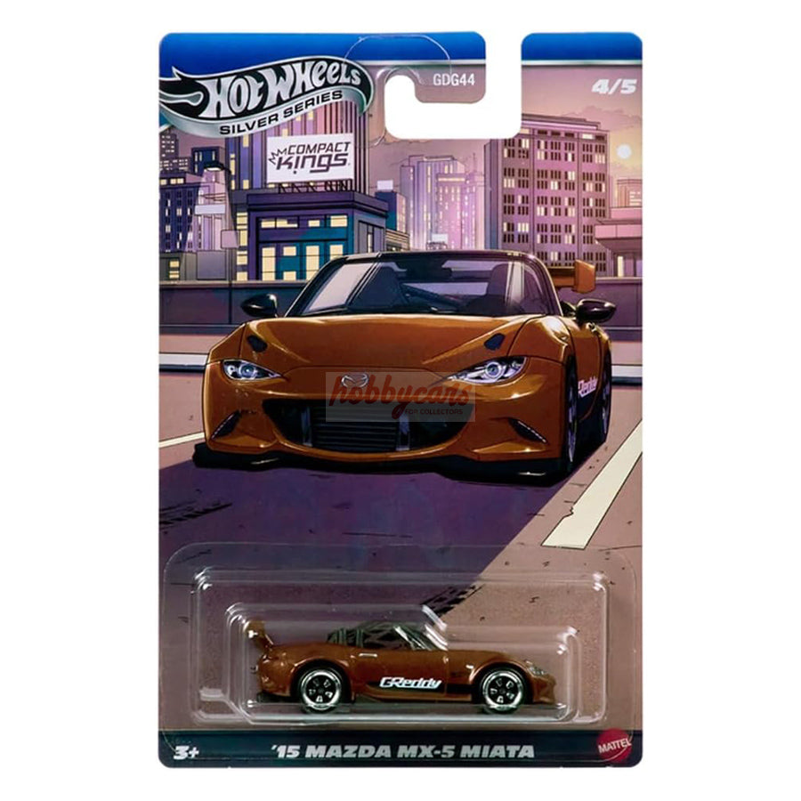 Hot Wheels [2025 Compact Kings] '15 Mazda MX-5 Miata (Damaged)