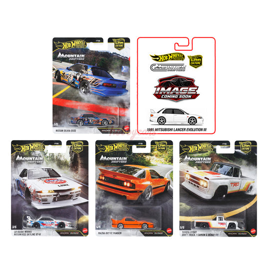 [PREORDER] Hot Wheels [2027 Mountain Drifters] Set of 5 Cars