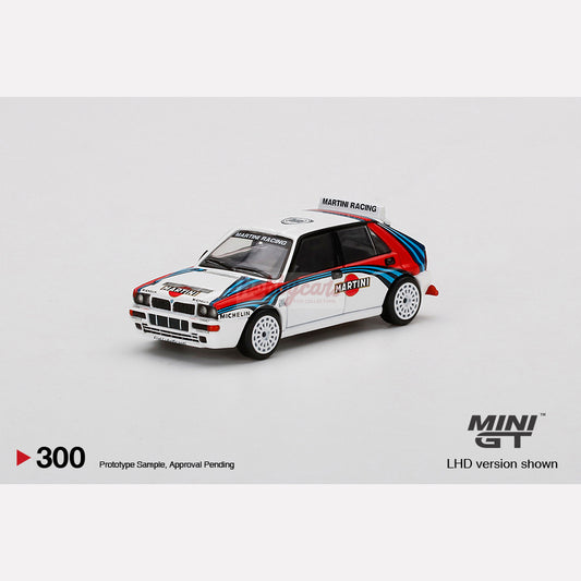 MiniGT #300 Lancia Delta HF Integrale Evoluzione Martini Racing (LHD)