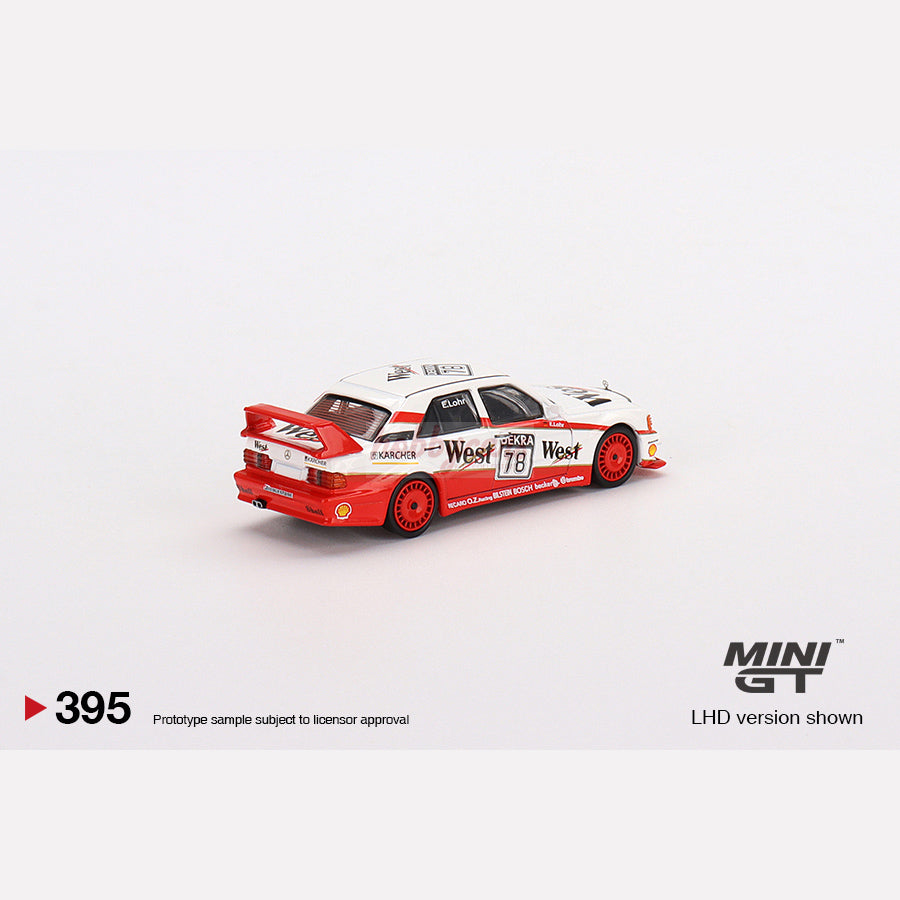 MiniGT #395 Mercedes-Benz 190E 2.5 16 Evolution II 1991 DTM #78 Lohr (LHD)