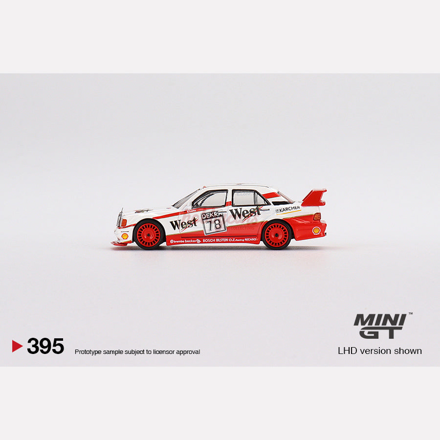 MiniGT #395 Mercedes-Benz 190E 2.5 16 Evolution II 1991 DTM #78 Lohr (LHD)