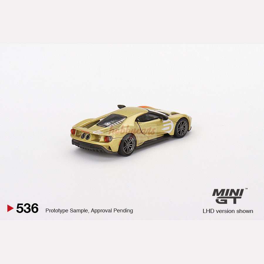 MiniGT #536 Ford GT Holman Moody Heritage Edition (LHD)