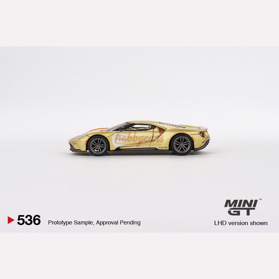 MiniGT #536 Ford GT Holman Moody Heritage Edition (LHD)