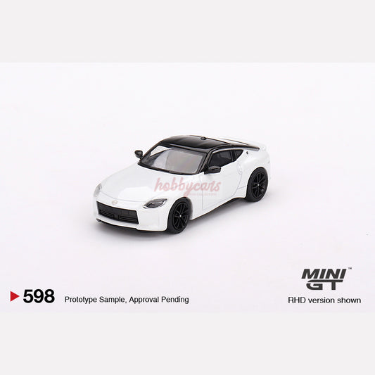 MiniGT #598 Nissan Fairlady Z Version ST 2023 Everest White (RHD)