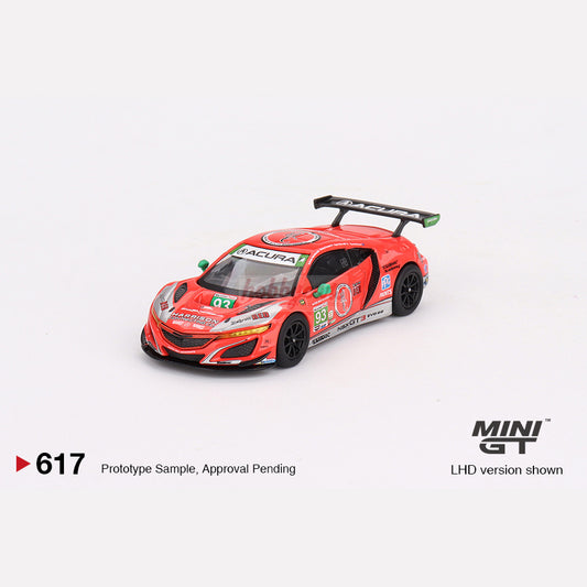 MiniGT #617 Acura NSX GT3 EVO22 #93 2023 IMSA Daytona 24 Hrs (LHD)