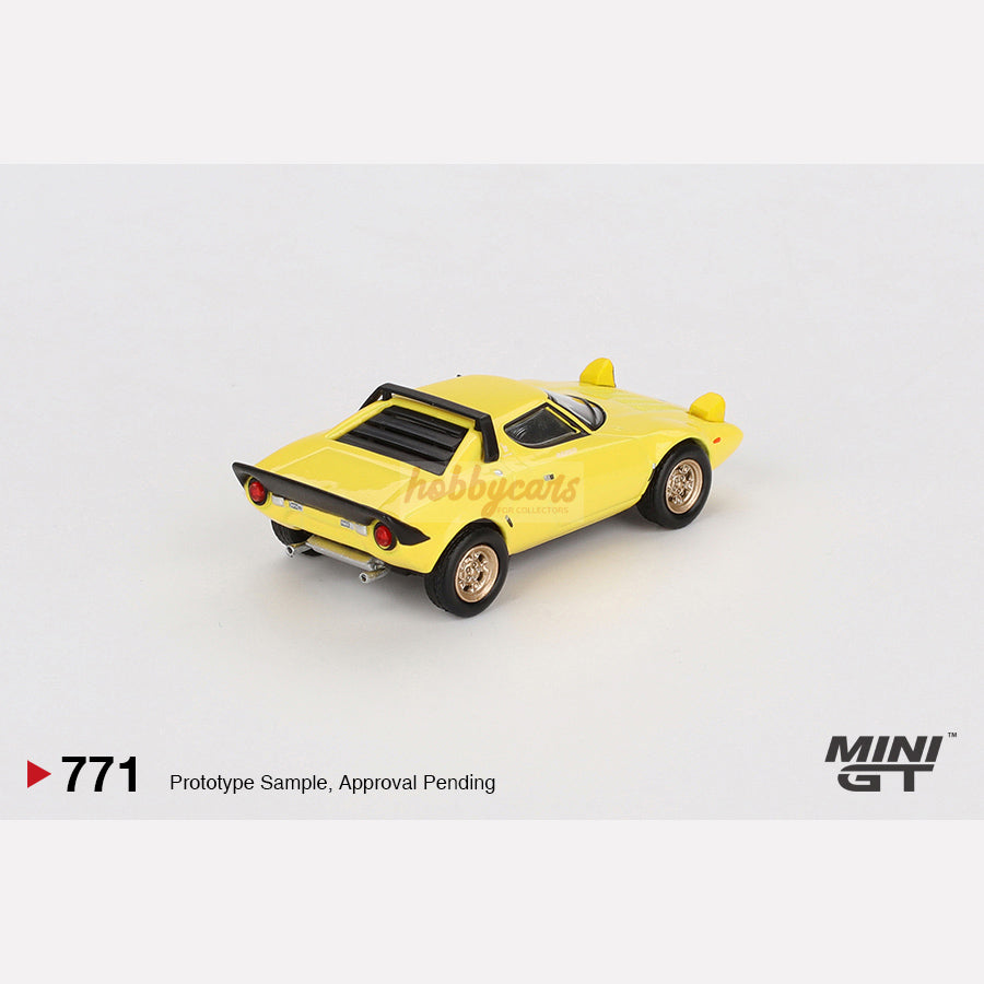 MiniGT #771 Lancia Stratos HF Stradale Giallo Fly (LHD)