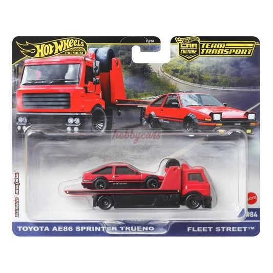 Hot Wheels Team Transport #84 Toyota AE86 Sprinter Trueno
