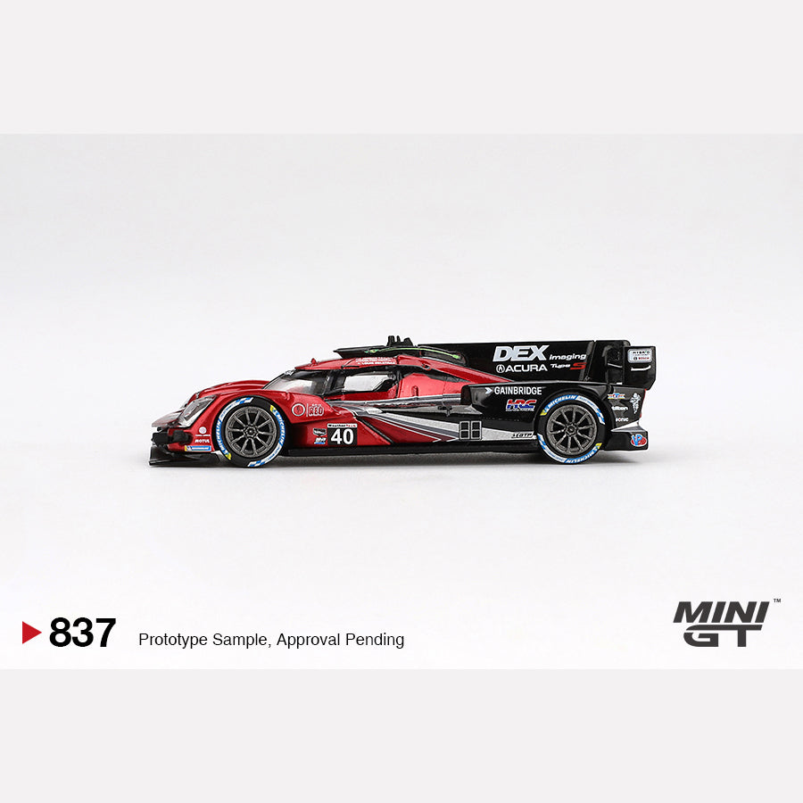 MiniGT #837 Acura ARX-06 GTP #40 Wayne Taylor Racing with Andretti 2024 IMSA Sebring 12Hrs Winner
