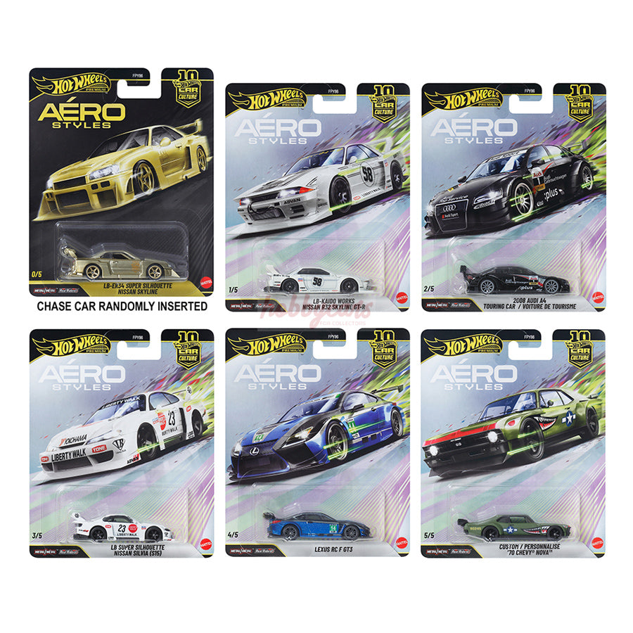[PREORDER] Hot Wheels [2026 Aerostyles] Sealed Box of 10 Cars