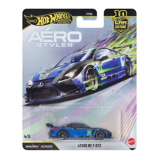 Hot Wheels [2026 Aerostyles] Lexus RC F GT3 (Damaged)