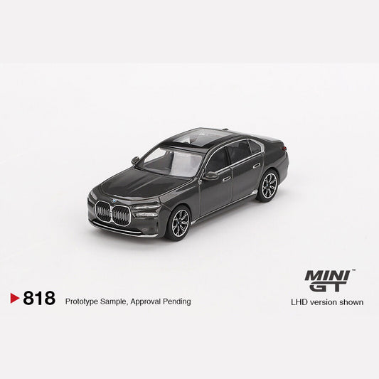 MiniGT #818 BMW i7 xDrive60 Dravit Grey