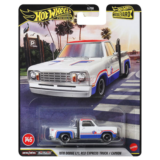 Hot Wheels Boulevard #145 1978 Dodge Li'l Red Express Truck (Damaged)