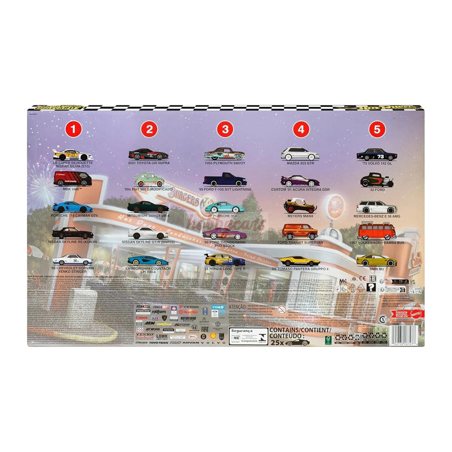 Hot Wheels [2024 Boulevard] 25 Car Factory Box Set