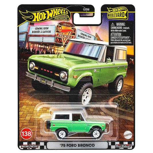 Hot Wheels Boulevard #138 '75 Ford Bronco (Damaged)