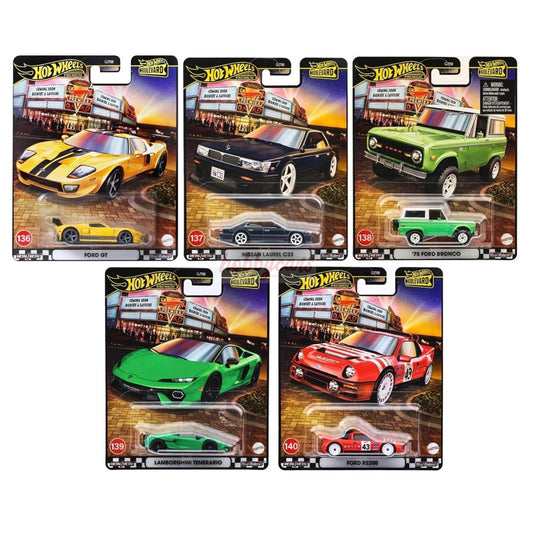 Hot Wheels [2025 Boulevard] Mix 5 - Set of 5 Cars