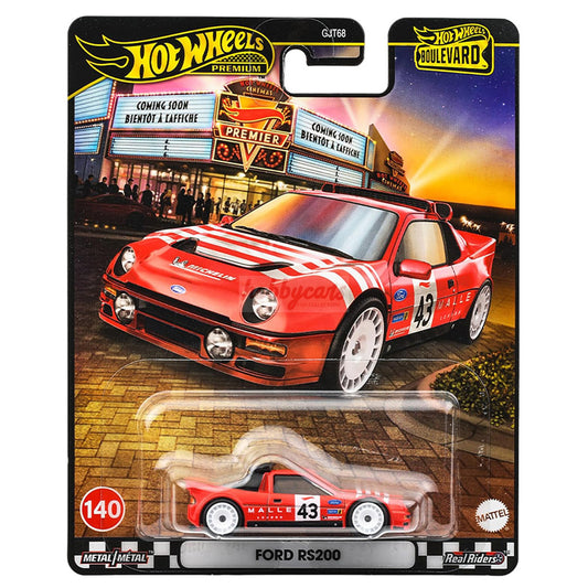 Hot Wheels Boulevard #140 Ford RS200 (Damaged)