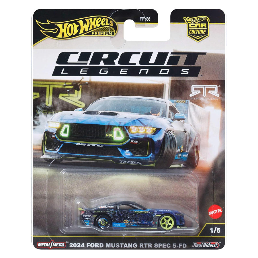 Hot Wheels [2025 Circuit Legends] 2024 Ford Mustang RTR Spec 5-FD
