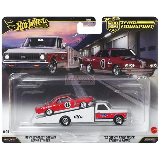 Hot Wheels Team Transport #91 '66 Chevrolet Corvair Yenko Stinger