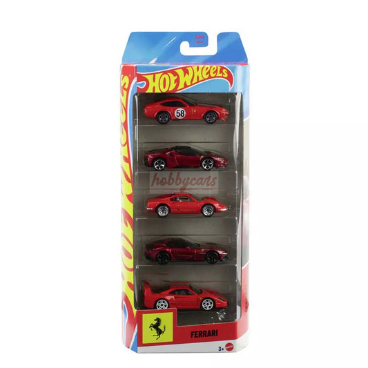 Hot Wheels 5 Pack 2026 Ferrari (Damaged)