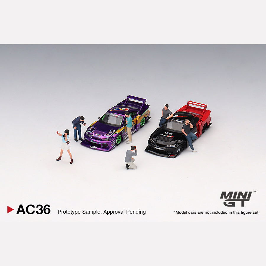 MiniGT [1:64 Figure Set] Figurine: Car Enthusiasts