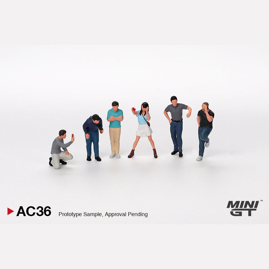 MiniGT [1:64 Figure Set] Figurine: Car Enthusiasts