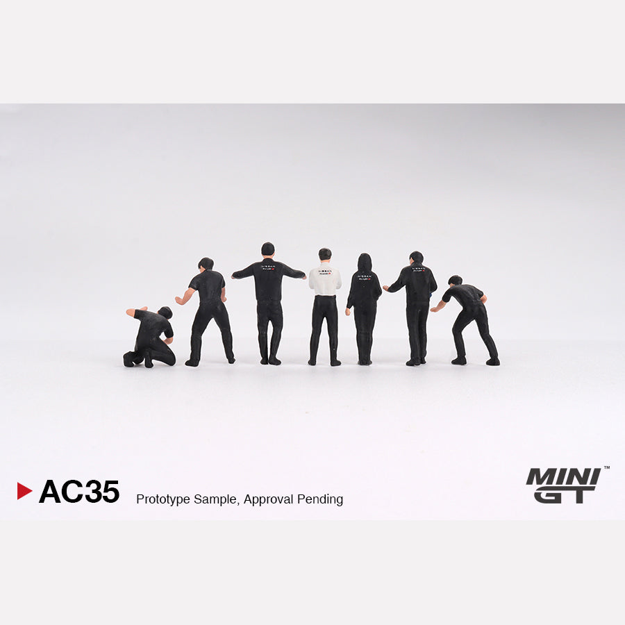 MiniGT [1:64 Figure Set] Figurine: NISMO Technician Team