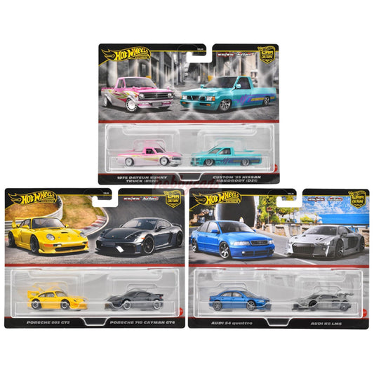 Hot Wheels 2 Pack 2024 Mix 4 (Damaged)