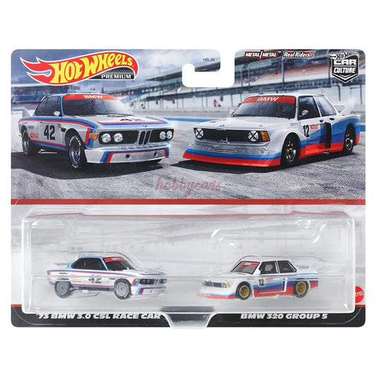 Hot Wheels 2 Twin Pack '73 BMW 3.0 CSL Race Car - BMW 320 Group 5