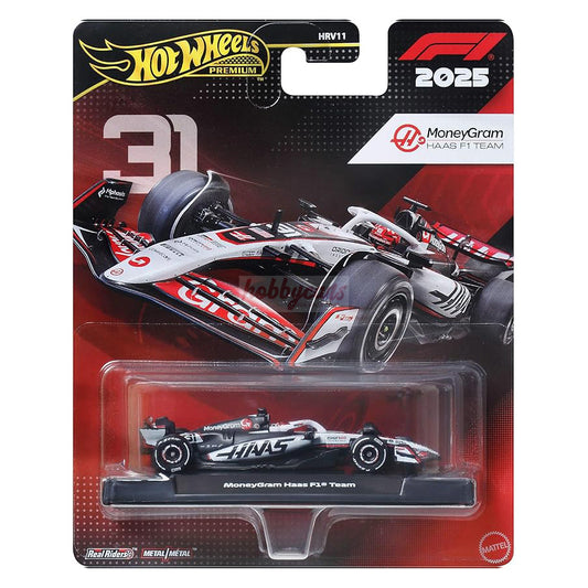 Hot Wheels [2025 Formula 1] MoneyGram Haas Formula 1 Team (#31) (Esteban Ocon)